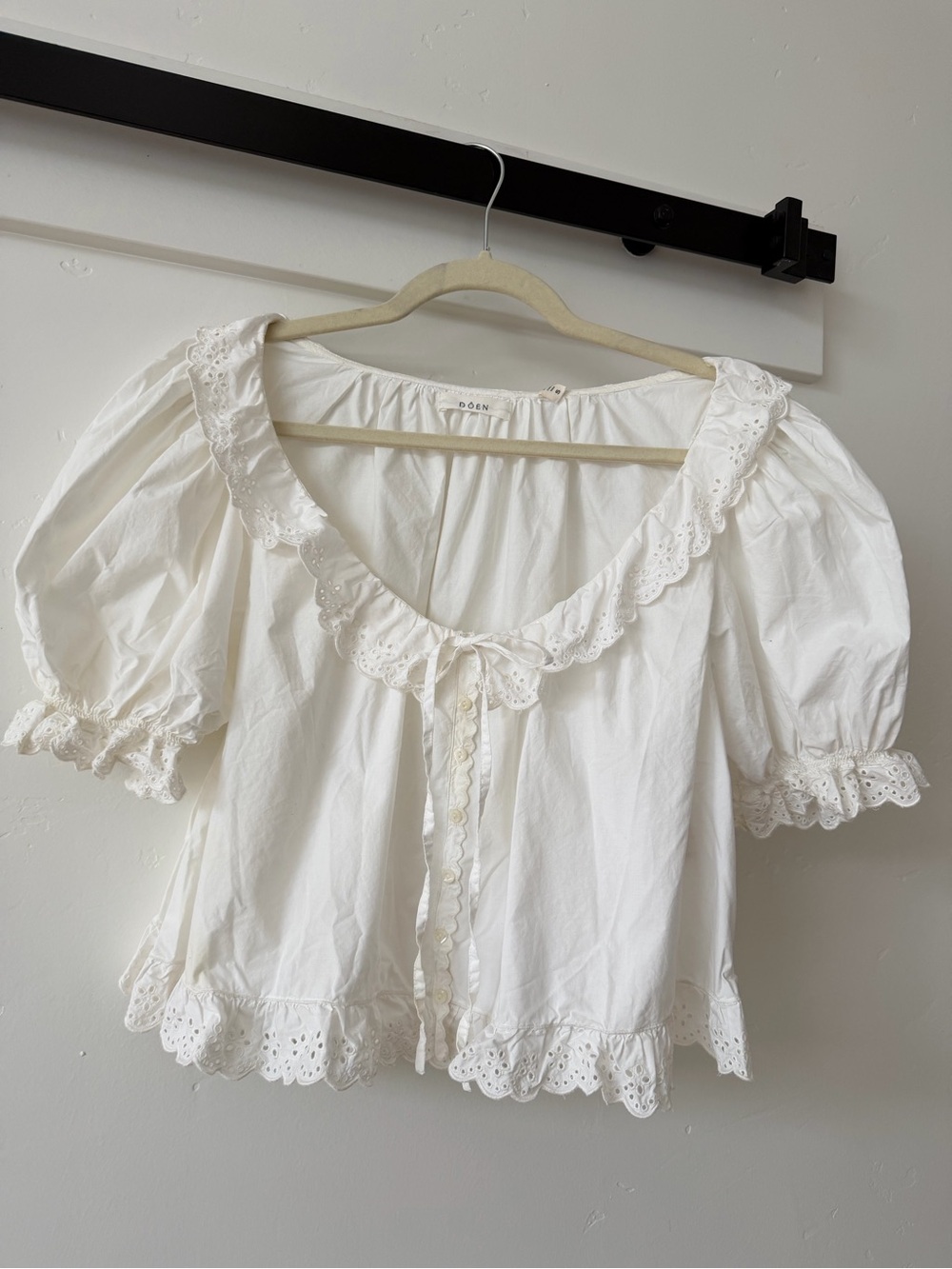 Doen Tops | Doen Lazuli Top | Color:
White